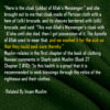 Rasulullah Cloak Hadith